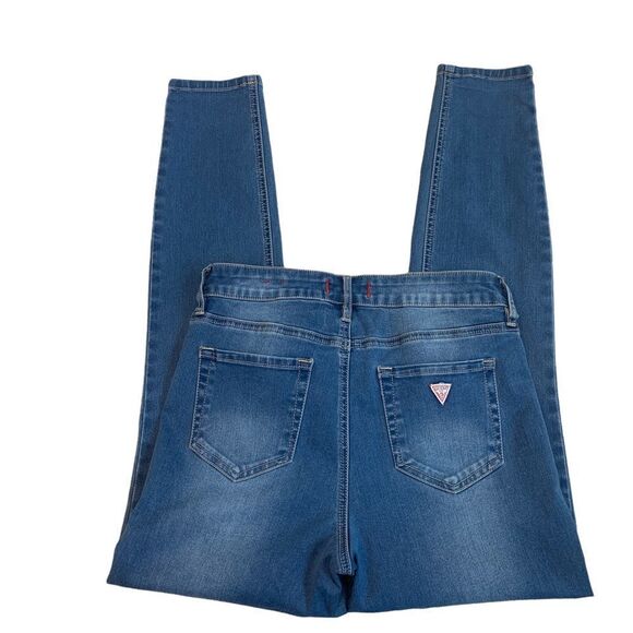 𝅺GUESS jeans high waist skinny Tahiana fit Sz 28 stretchy - Picture 2 of 11